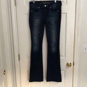 AE kick boot size 4L jeans